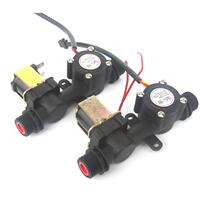 Water flow sensor Solenoid valve Integrated valve Water control machine Campus IC card flowmeter 4-tube