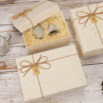 Companion Gift Box Empty Box Birthday Gift Box Send Girlfriend Delicate Gift Box Minimalist Ritual Sensation Large packaging box