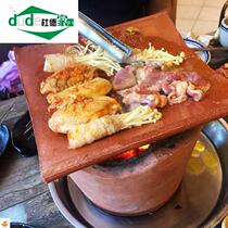 Carbon stove tile barbecue old-fashioned barbecue barbecue charcoal stove casserole barbecue natural healthy tile barbecue