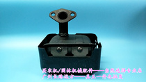 Yaohu 2 inch 3 inch gasoline engine water pump accessories gasoline micro Tiller 168F 170F gasoline engine muffler