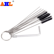 AHL adapted motorcycle repair tool carburetor cleaning brush set spray gun nozzle cleaning set needle brand new