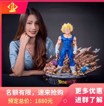 (Ld mold play)KD Dragon Ball enchanted Vegeta high with resin statue hand-made