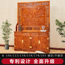 Mahogany partition cabinet Rosewood entrance cabinet hedgehog rosewood double-sided screen cabinet Rosewood hall cabinet Solid wood shoe cabinet