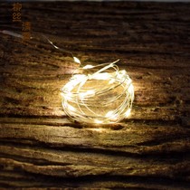 led copper wire lamp wreath lamp string lamp string battery Firefly romantic wire lamp Christmas decorative copper wire lamp