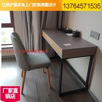 Guest House Hotel Furniture TV Cabinet Luggage Cabinet Dressing Mirror Minimalist Modern Table And Chairs Combined Apartment Room Table Customised