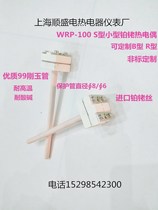 Small platinum Rhodium thermocouple S Type R Type B type WRP-100 muffle furnace high temperature resistance electric furnace 0-1600 degrees precision