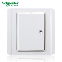 Qisheng E3000 White White Schneider Chisen switch socket one open single control switch panel