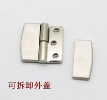 Stainless steel hinge toilet self-closing door disassemble folding page boutique toilet toilet return partition detachable