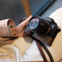 Sony A7M3 Case A7R4A7RM4A7R3A7RM3A73A9II Camera Bag Leather Base Holster