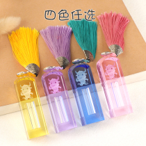 Tire seal Fetal hair souvenir Ox Zodiac crystal seal newborn baby umbilical cord baby fetal hair diy Yuebao