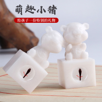 Fetal hair souvenir hair seal diy homemade boy and girl umbilical cord chapter baby birth fetal hair collection collection Yue baby