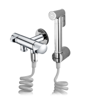 Xiaoyu bathroom womens washer bathroom cleaning pressurized spray gun toilet partner set one in two out full copper angle valve