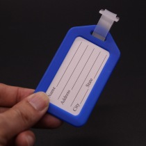 Luggage tag Travel boarding pass Listing tag box card Trolley box consignment card Classification card Label card Plastic card sleeve