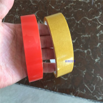Transparent non-trace double-sided tape red film PET double-sided tape circuit board fixing tape high transparent double-sided tape