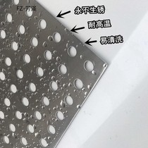 304 stainless steel perforated plate anti-theft window pad fleshy flower-pots with the pad metal hollow crocs shoes ban steel mesh