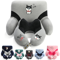 Portable travel neck pillow travel U-shaped pillow Travel Set cartoon pillow neck pillow office cute pillow