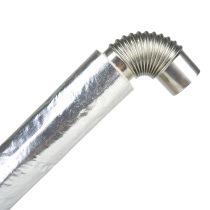 Smoke exhaust pipe heat insulation cotton belt high temperature resistant fire gas water heater package car exhaust pipe stove chimney chimney anti-scalding