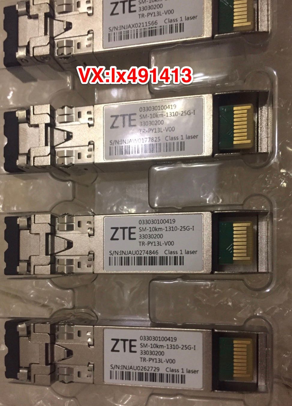 ZTE 25G10KM light module SM-10km-1310-25G-I 5G light module