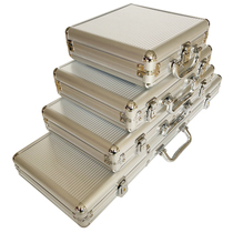 Chip Box Aluminum Box 100 200 300 500 yards Texas Holdem Chip Case Travel Case Toolbox Aluminum Box