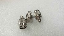 TNC SMA signal adapter 50 ohm RF TNC inner screw inner hole quasi SMA female head outer screw inner hole copper material
