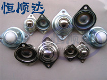 Factory direct selling diamond-shaped double eyelid bulls eye wheel universal ball 304 stainless steel assembly line ball nylon bearing