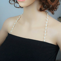 Summer underwear Shoulder strap Metal accessories Halter neck bra strap Sling One-line collar Fashion strapless sexy bra strap