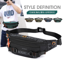 2021 Summer new packs waterproof nylon pockets Men and women phone packs listening to music Leisure Diagonal Satchel large capacity