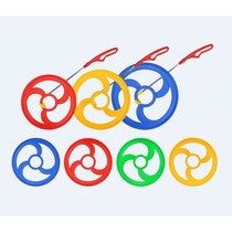 Factory direct plastic iron ring training kindergarten students Outdoor Hot Wheels nostalgic fitness toys