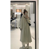 fayeye homemade Korean version temperament 100 hitch long style large coat woman 2022 spring new covetsuit jacket jacket