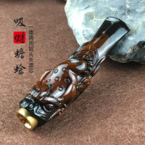 Yihui Hailiu cigarette nozzle thickness and fine integrated dual-purpose circulation filter long filter element carving pipe gift men and women