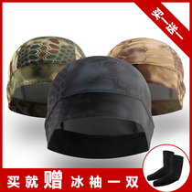 Outdoor riding cap summer windproof sunscreen headgear sports breathable quick-drying headscarf bicycle motorcycle liner