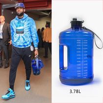 Male summer large capacity star James with the same water cup 3000 ml large water cup Bucket type without straw oversized