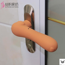 The door handle covers a crash pad Windows security door handle anti-collision sleeve silicone men ba tao door gloves