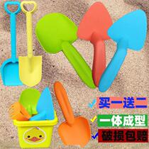 Children's Beach Kindergarten Shovel and Barrel Baby Toys Play Sand Digging Earth Play Snow Toys Outdoor Kindergarten Shovel