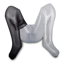 Japanese men use anime two-dimensional inflatable pillow fork legs M legs double hole stockings sitting gun rack beauty leg battery