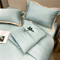 Spring and summer 100 Lana fine natural silk Summer cool quilted by four sets of silk slip soft quilt washable washed and washed by ice silk thin