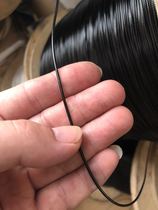 304 stainless steel black plastic coated steel wire rope Fine soft steel wire 0 412356 Fishing line tag greenhouse cable
