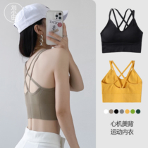 Liu Xiaotian Seamless Autumn Winter Harness Strap With Chest Cushion Sports Beauty Vest Inner Lap Short Blouses Strain Wrap Chest Student Underwear