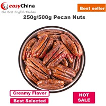 250g 500g Raw Creamy Pecans No Shell Shelled Pecan Nuts