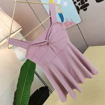 Girl suspender skirt 21 new baby girl does not work Starry Sky skirt foreign-style childrens summer cotton plaster back skirt