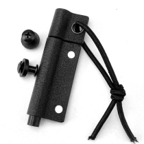 Sheath K Sheath Accessories Fire Rod Clip Magnesium Rod Sheath Clip Outdoor Cutter Knife Holder Sheath Carrying Clip Attachment flint