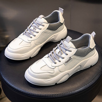 New white shoes leather oh ~ AceLi niche design like no reason ~ comfortable simple atmosphere