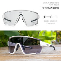 Tuobu Tibo2022 new TC1101 color-changing coating riding glasses anti-wind and sand running slimming big frame cylinder