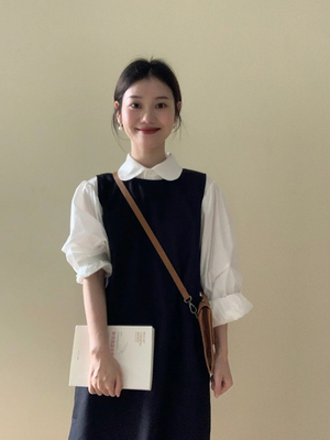 taobao agent Design demi-season jacket, colored dress, set, plus size, trend of season, fitted