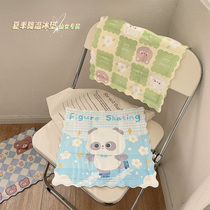 Summer Cooling Ice Mat Table Mat Students Cute girls Ice Pillows Office Ice Chill Cushion Notebook Heat Dissipation Mat