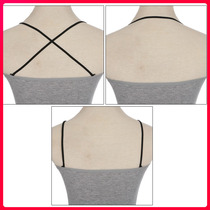 Strap cross shoulder strap neck beauty back underwear invisible bra shoulder strap accessories women bra strap non-slip summer non-slip