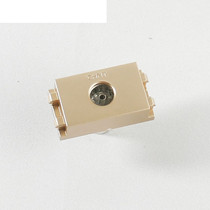 CHINT module gold NEW9E 120 type cable TV socket Champagne color 86 type size 22 5