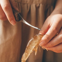 Good with shrimp line Eliminating Knife 304 Stainless Steel Shrimp Line Knife Pick Shrimp Thread Prying Raw Oyster Knife Open Shrimp Back Exfoliator