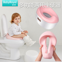 Children's toilet toilet seat baby boy large bedpan little girl such as toilet portable cushion dual-purpose toilet