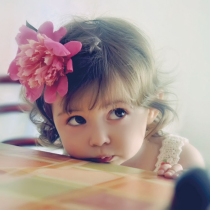 Cute beautiful beautiful baby girl princess baby early education poster customized room bedroom wall sticker bb painting 510